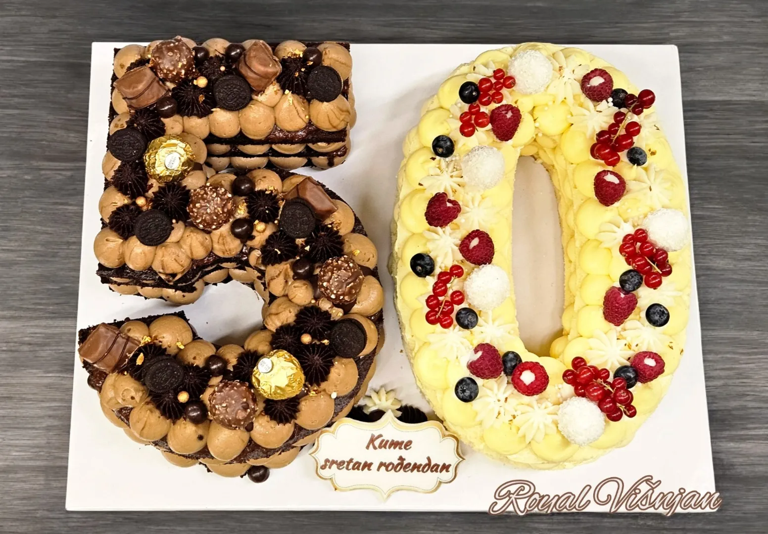 Number cake