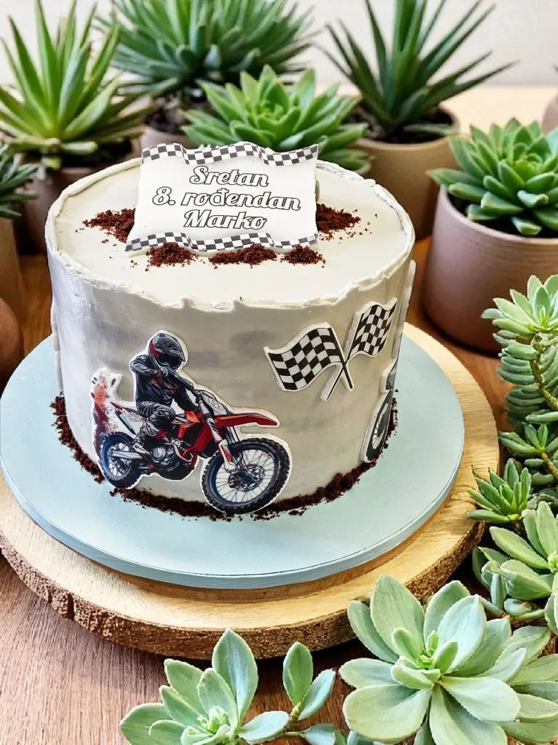 Motocross torta